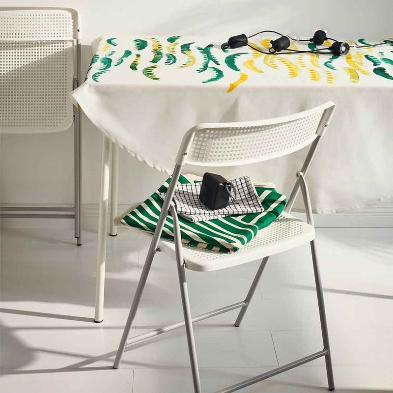 رومیزی دایره ای ایکیا مدل IKEA NABBFISK
